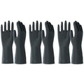 North Tower Heavy Duty Black Rubber Gloves by GOLVESHELPYOUIMPROVELIFE