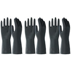 North Tower Heavy Duty Black Rubber Gloves by GOLVESHELPYOUIMPROVELIFE