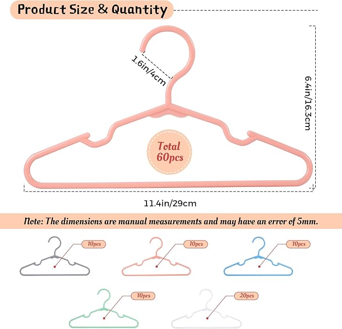 Baby Kids Hangers for Closet - Image 2