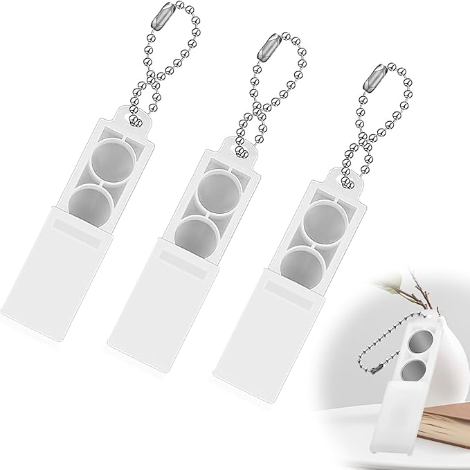 3pcs Hearing Aid Battery Cases, Plastic Hearing Aid Batteries Caddy by Unknown