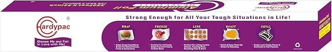 32 Inch Extra Wide Heavy Duty Aluminum Foil Roll, 23 Micron Thick, 32 Inch - Image 6