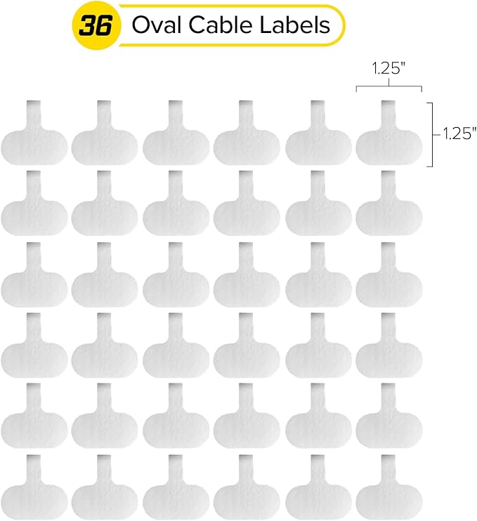 Cable Labels by Wrap-It Storage, Wire Labels, Cable Tags and Wire Tags - Image 4