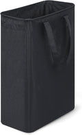 Slim Laundry Hamper, 48L Ultra Thin Collapsible Laundry Basket by ORIELFORMS