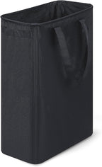 Slim Laundry Hamper, 48L Ultra Thin Collapsible Laundry Basket by ORIELFORMS
