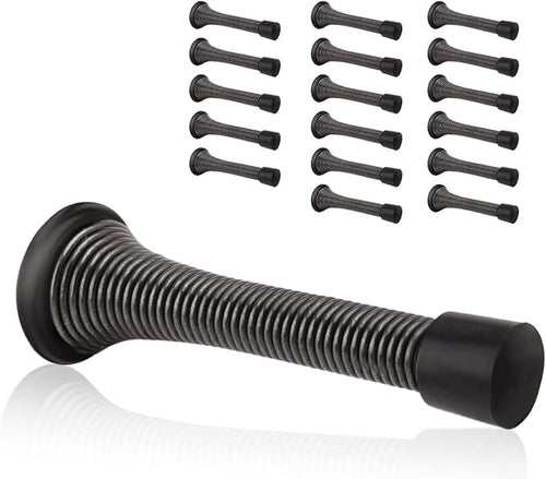 18 Pack Spring Door Stopper Oil Rubbed Bronze by KOVOSCH