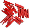 100pcs 35mm Natural Wooden Clips Photo Clips Clothespin DIY Wedding Party by Unknown