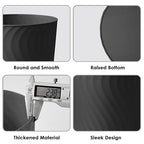 YGJT Small Trash Can, 3 Pack 1.8 Gallons Bathroom Trash Can Waste Basket - Image 5
