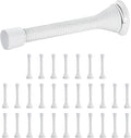 Ravinte Door Stoppers, 30 Pack White Spring Door Stops by Ravinte