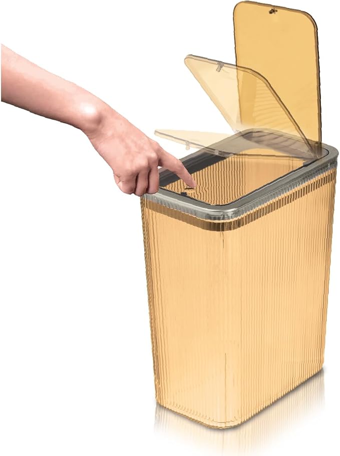 Glad Bathroom Trash Can, 2.6 Gallon - Image 3