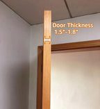 Amazon Basics 24 Medium Mesh Pocket Over-the-Door Hanging Shoe Organizer - Image 6