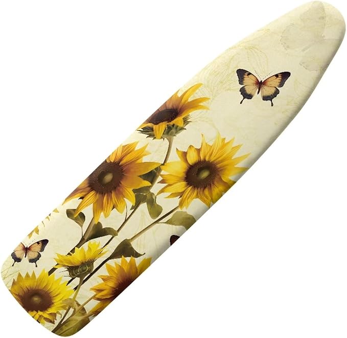 Sunflower Butterfly Ironing Board Cover and Pad- 52" x 13" Iron Board Cover by Oamsistay