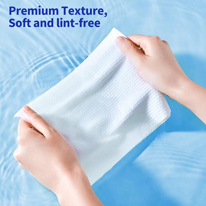 matern'ella Hanging Dry Wipes 166 Counts Face Towel Washcloth Facial Cleansing - Image 5