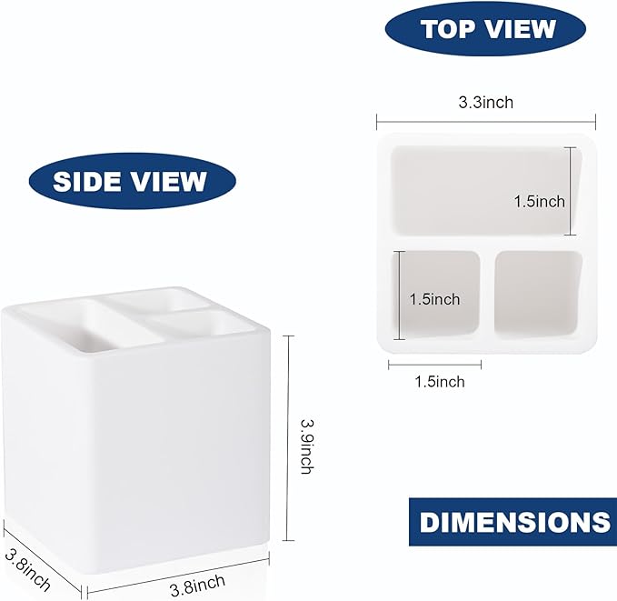 Diatomite Toothbrush Holders for Bathrooms, Electric Toothbrush and Toothpaste - Image 5