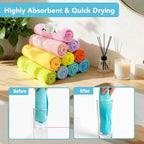 Orighty Washcloths Towels Set 10 Pack, Highly Absorbent and Soft Feel - Image 3