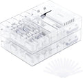2Pcs Cable Charger Organizer Box, Large Cords Storage Organizer by FRETONBA