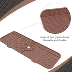 OUKENS Sponge Holder for Kitchen Sink, Silicone Faucet Mat for Kitchen Sink - Image 9