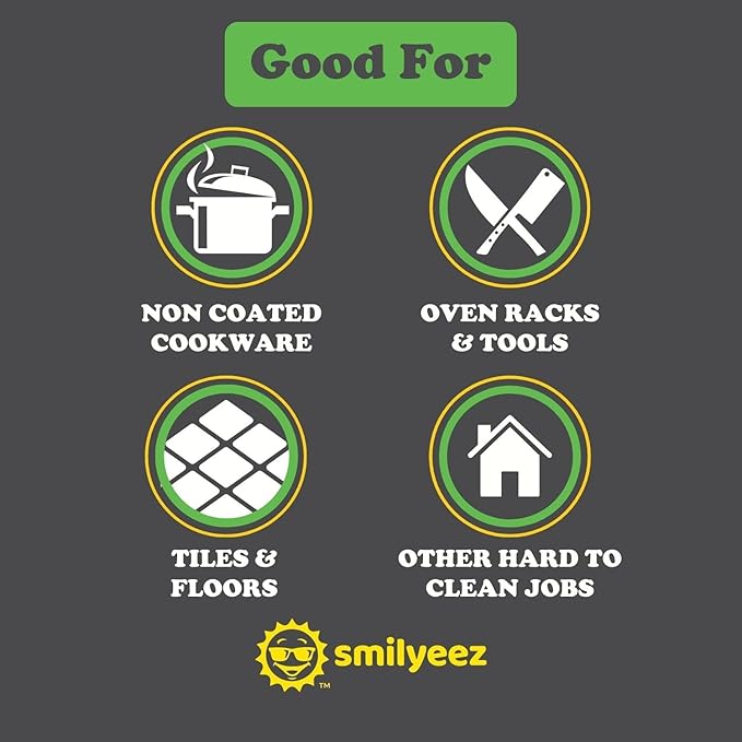 Smilyeez Green Heavy Duty Scrubbing Sponge Refill - Image 9