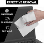 Microfiber Cleaning Cloths 6 Pack – 6x7 Inch Lint‑Free Lens & Screen Cleaner – - Image 6