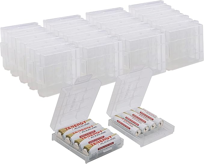 Tenergy 30 Pack Plastic Storage Case by Tenergy