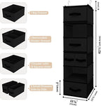 GRANNY SAYS Hanging Closet Organizer 6 Shelves, Closet Organization and Storage - Image 3