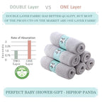 HIPHOP PANDA Baby Washcloths, Rayon Made from Bamboo - Image 7