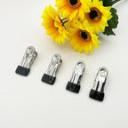 Clothes Pins for Hanging Clothes, 32 Pack Stainless Steel Black Clothespins for - Image 5