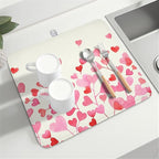 Valentine's Day Dish Drying Mat - Image 8