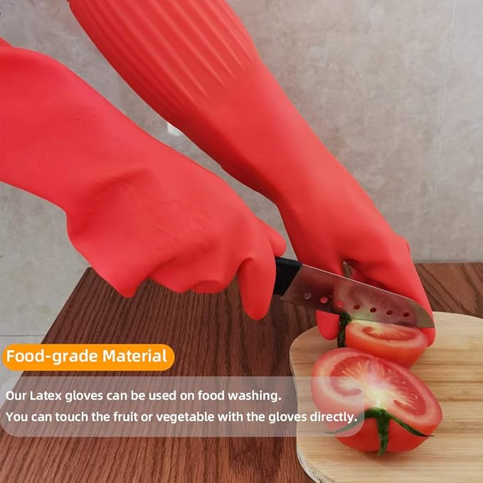 ThxToms Rubber Dishwashing Cleaning Gloves - Image 5