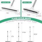 SetSail Upgraded Large 12 in Wide Floor Scrub Brush - Image 2