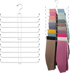 ZEDODIER Legging Organizer for Closet Hanging, Rotatable Yoga Pants Hanger for by ZEDODIER