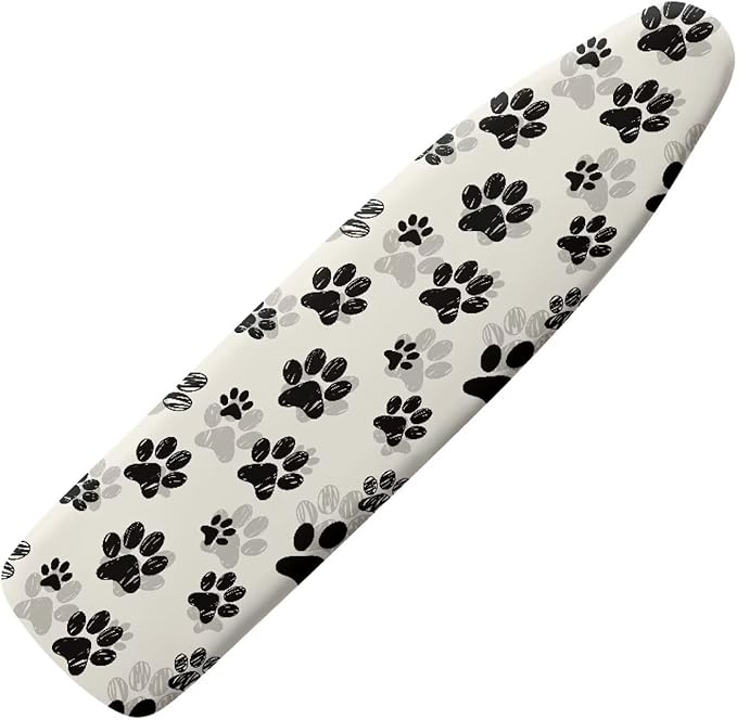 Pet Paw Ironing Board Cover and Pad Standard Size Padding Decorative Cover by Tongluoye
