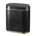 Bathroom Sensor Trash Can with Lid Automatic 2 Gallon Small Sensor Garbage Bin by SYNCVIBE