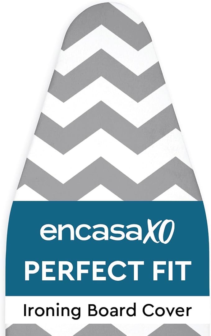 Encasa XO Ironing Board Cover and Pad 54"x18" by EncasaXO