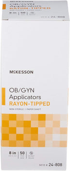 McKesson OB/GYN Applicators Rayon Tipped, Non-Sterile, 8 in, 1 Pack - Image 7