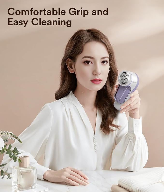 Fabric Shaver, Rechargeable Sweater Shaver, Lint Shaver - Image 5