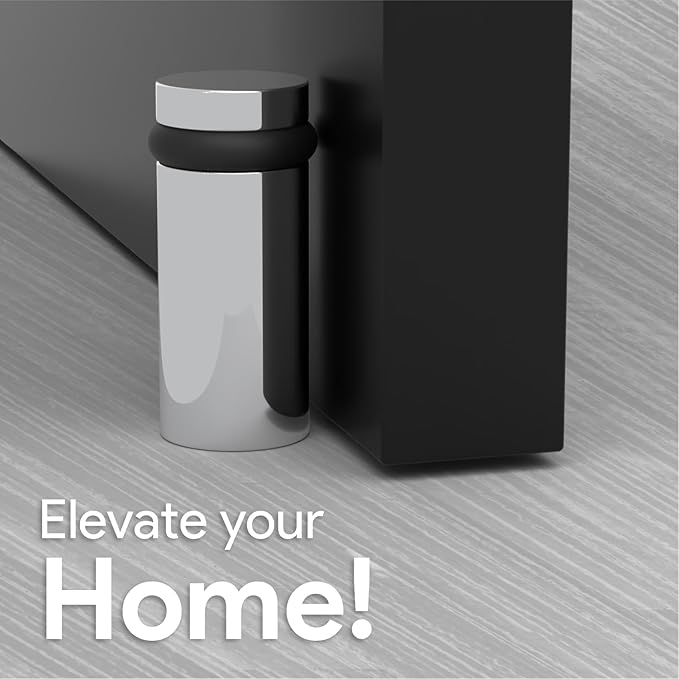 Mega Handles Floor Door Stopper, Quickly Installed Wall Protector, Wall - Image 4