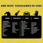 Tub O' Towels TW90 Heavy-Duty 10" x 12" Size Multi-Surface Cleaning Wipes - Image 7