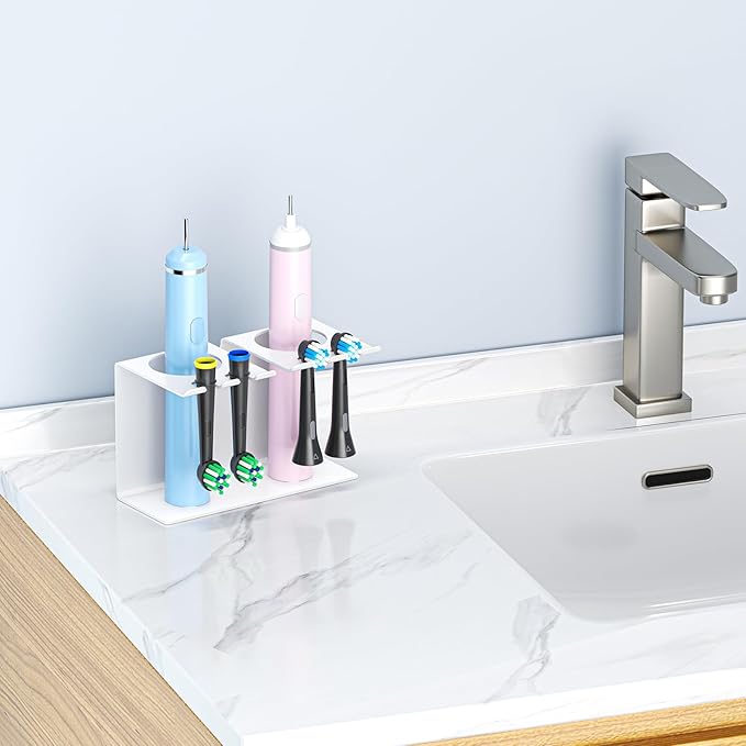 Electric Toothbrush Head Holders Desktop or Wall Mounted Electric Tooth Brush - Image 2
