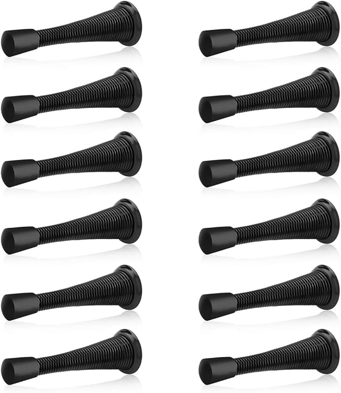 HOMOTEK 12 Pack Spring Door Stopper by HOMOTEK