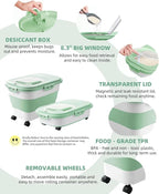 20-30 Lbs Rice Storage Container, Collapsible Food Storage Containers - Image 7
