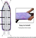 Heavy Duty Ironing Board Cover and Pad Thick Stain Resistant Padding Scorch & - Image 4