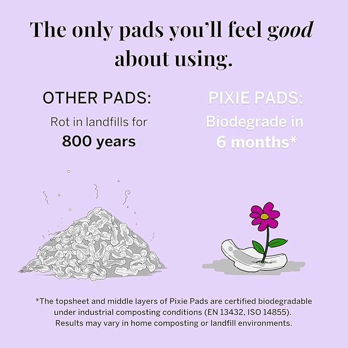 Pixie Organic Cotton Ultra Thin Pads - Image 5