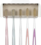 5 Slots Wall Mount Toothbrush Holder - Image 4