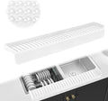 Silicone Faucet Splash Guard 4" x 30", Faucet Water Catcher Mat, Longer by CZA
