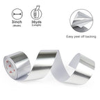 BOMEI PACK Aluminum Foil Tape, Heavy Duty Metal Foil Tape, High Temperature - Image 6