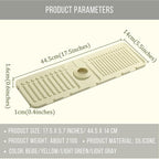 Silicone Sink Splash Guard, Non-Slip Faucet Mat - Image 5