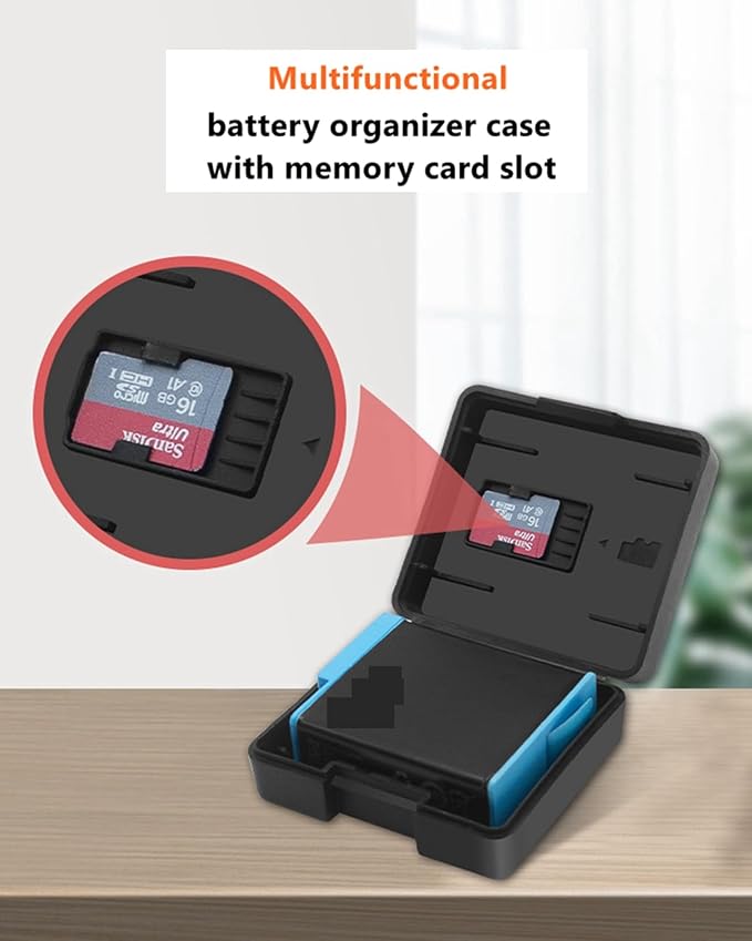 Pack of 5 Protective Storage Case Compatible - Image 2