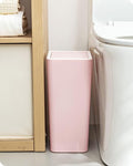 Baffect Small Trash Can with Lid Waste Basket Bathroom Garbage Can Dorm Room by Baffect