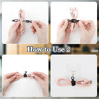 24Pcs Silicone Cable Ties, Reusable Cord Organizer - Image 4