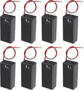 8pcs 9V Battery Holder 9V Battery Holder by AEDIKO
